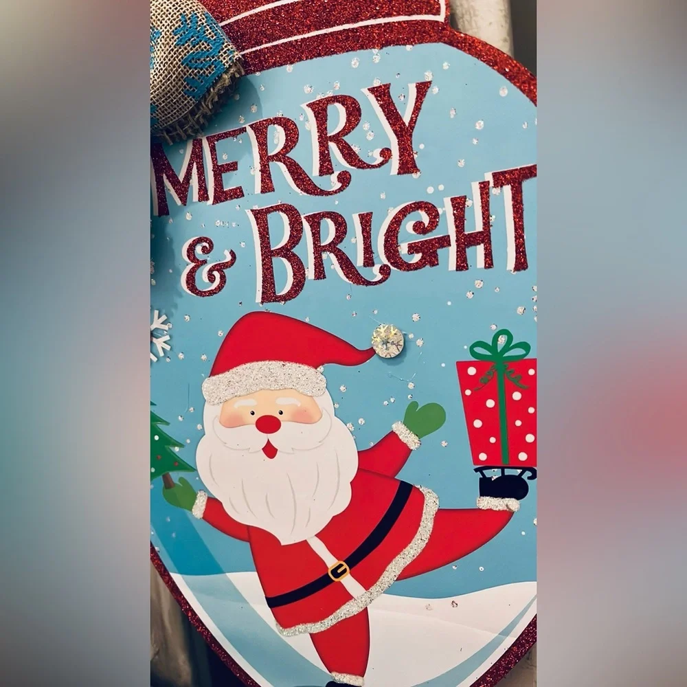 Clearance ~ Christmas Holiday Door-Wall Hanging 🎄🆕🎄 A 2 For $14